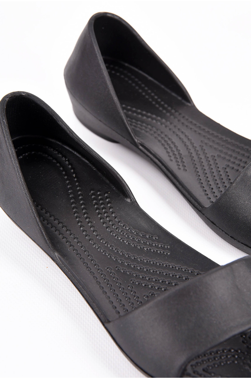 Босоножки пена женские черного цвета 198543 Босоножки пена женские черного цвета 198543