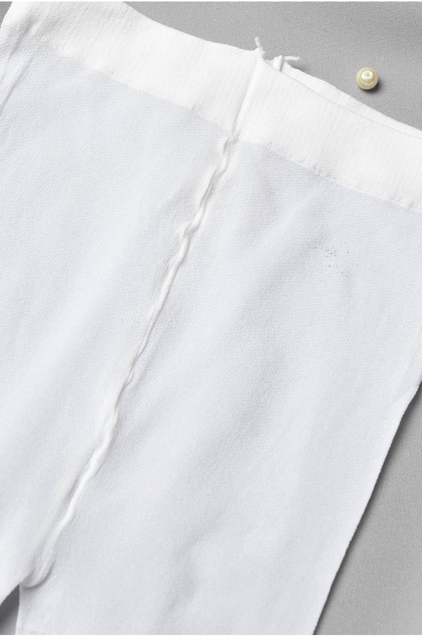 Колготи дитячі для дівчинки білого кольору асорті 198582