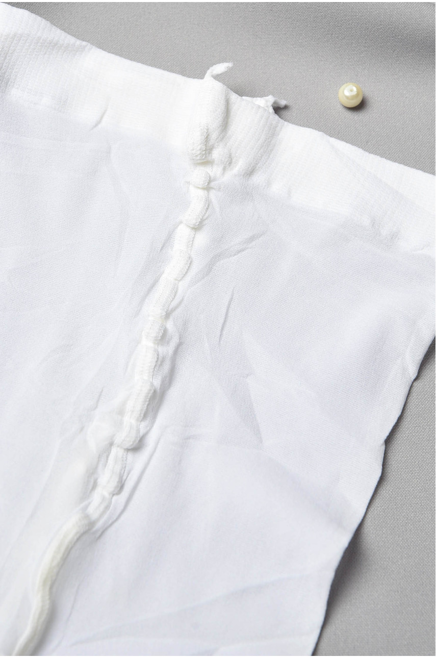 Колготы детские для девочки молочного цвета асорті 198588