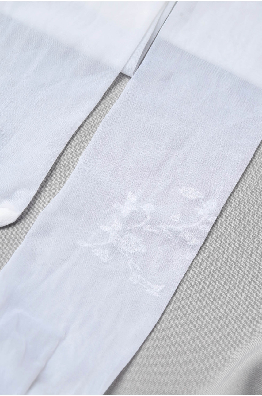 Колготы детские для девочки белого цвета асорті 198606