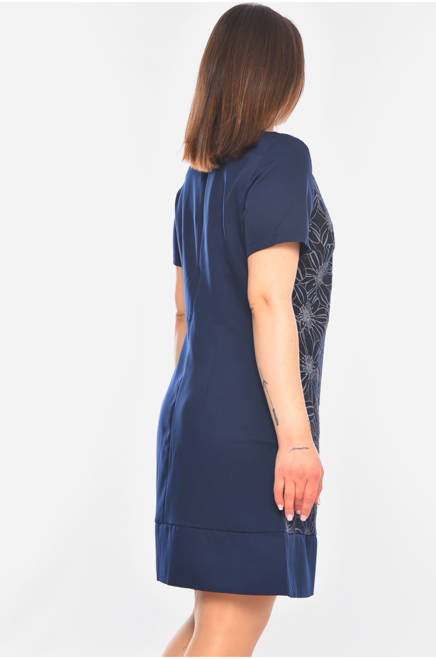 Сукня жіноча напівбатальна синього кольору 007 198665