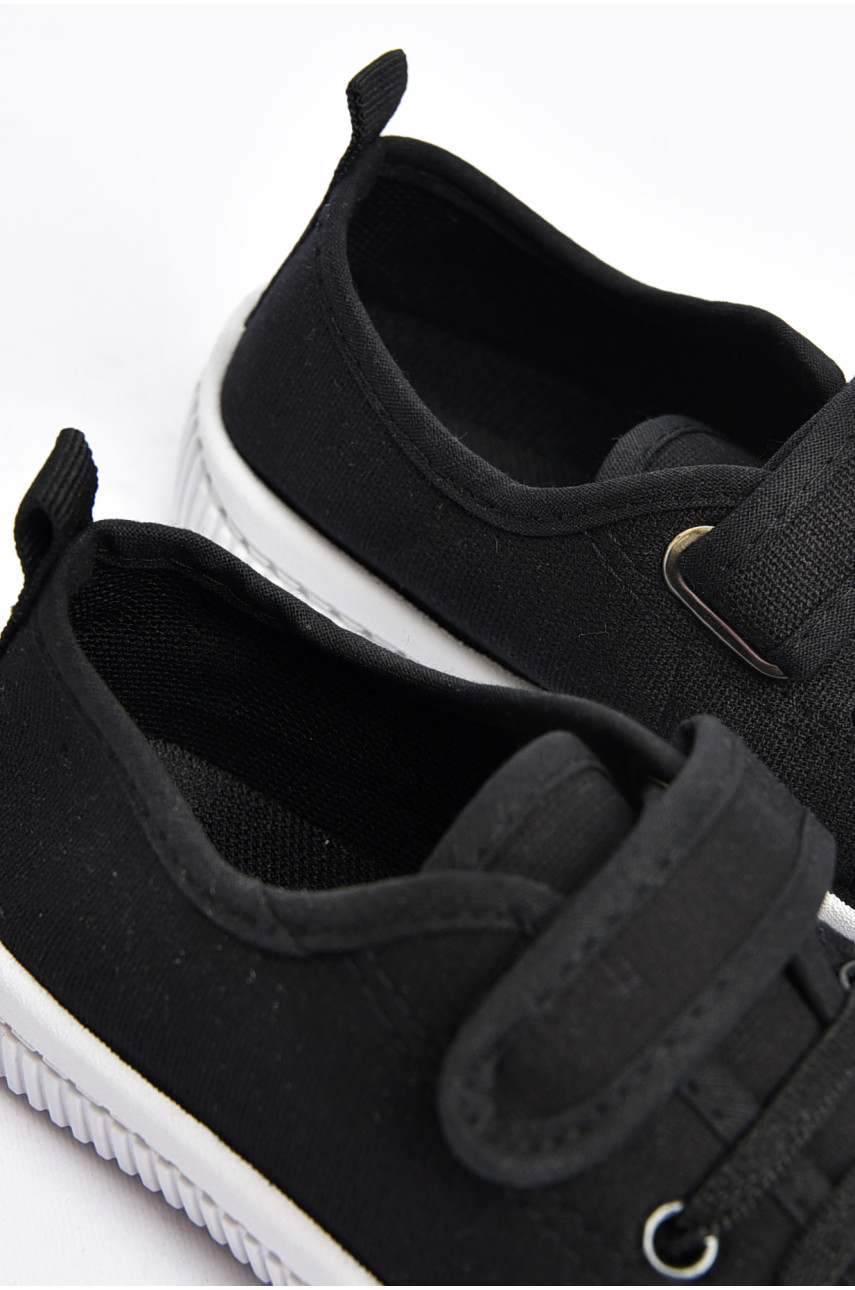 Мокасины детские черного цвета 2350 198741