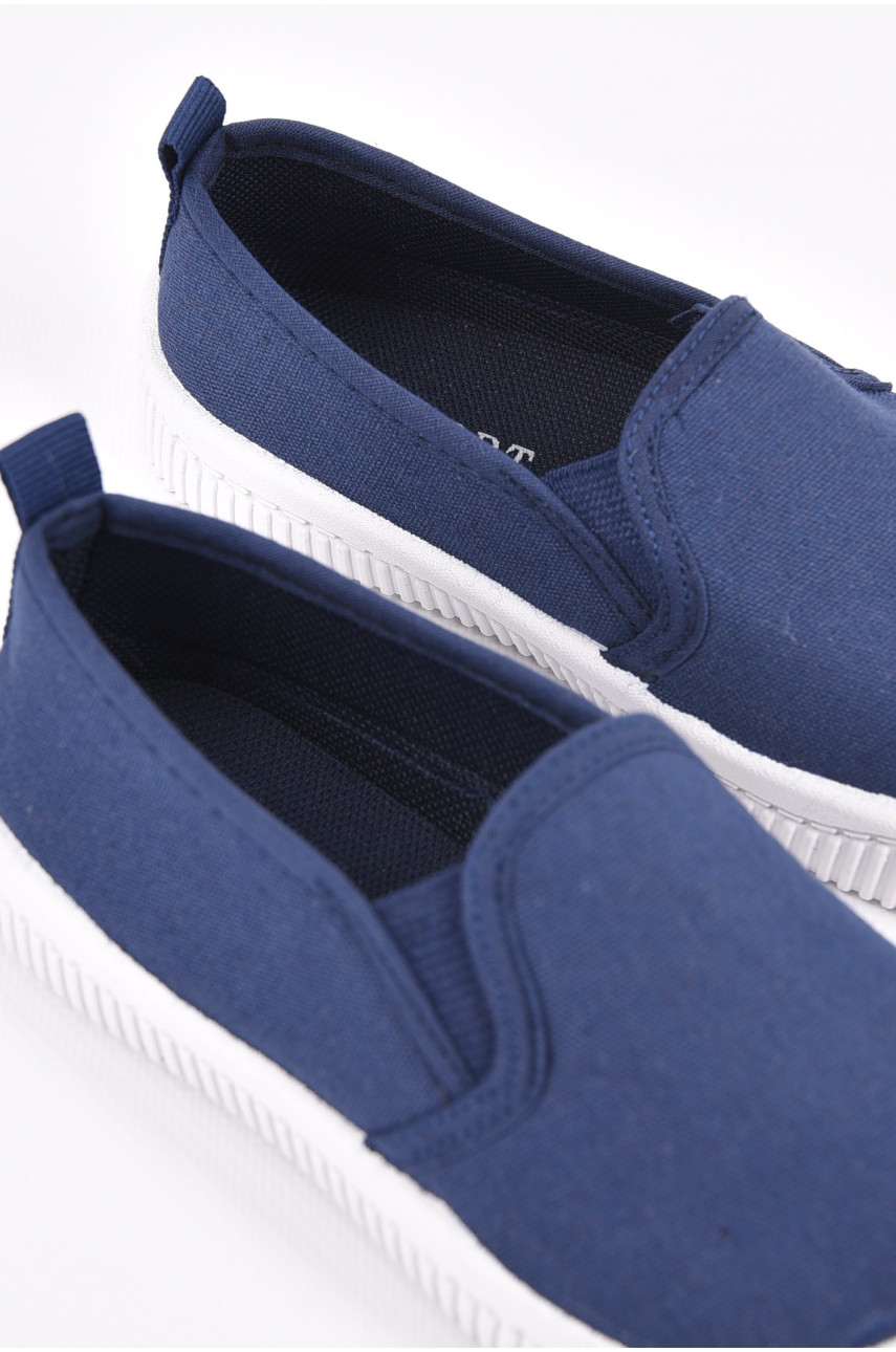 Мокасини дитячі темно-синього кольору 2347 198746