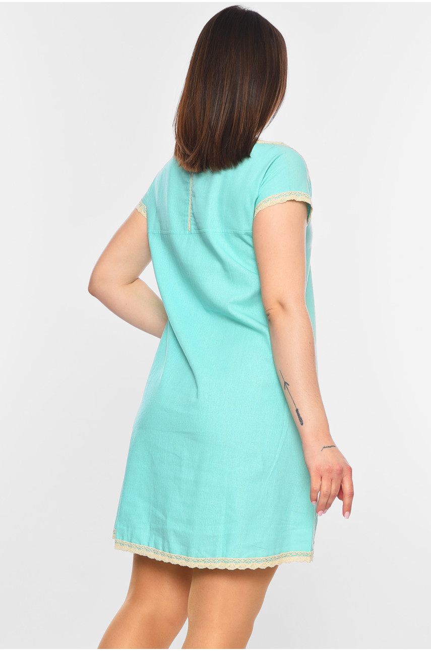 Платье женское светло-зеленого цвета 020 198752