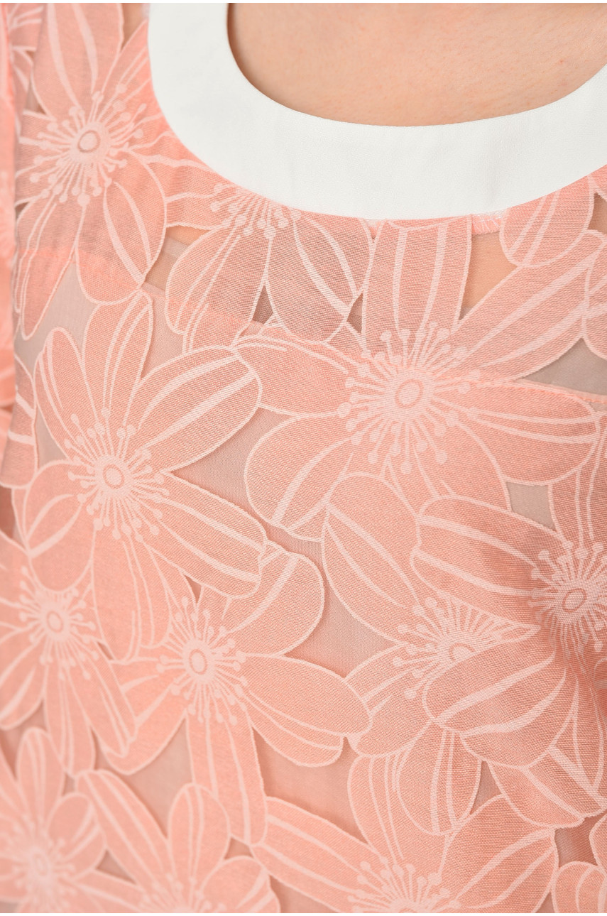 Блуза женская персикового цвета 272 198775