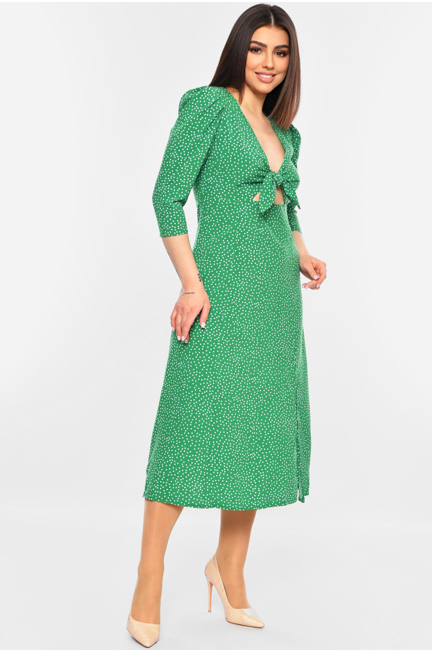 Платье женское зелёного цвета 8816 198780