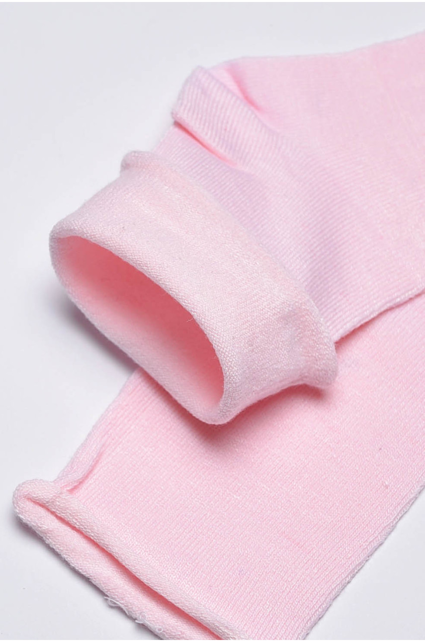 Носки женские медицинские демисезонные светло-розового цвета 198799