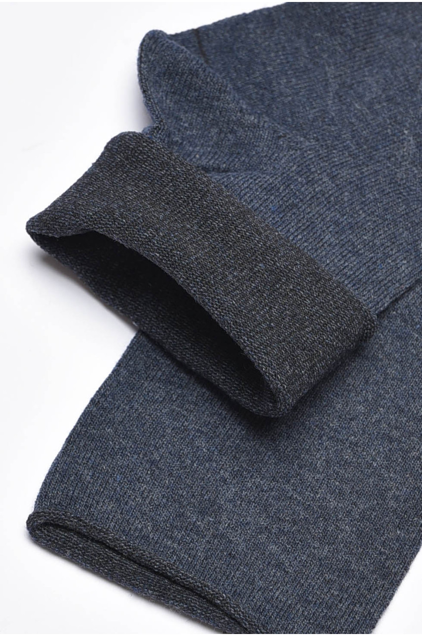 Шкарпетки жіночі медичні демісезонні синього кольору 198805 Шкарпетки жіночі медичні демісезонні синього кольору 198805