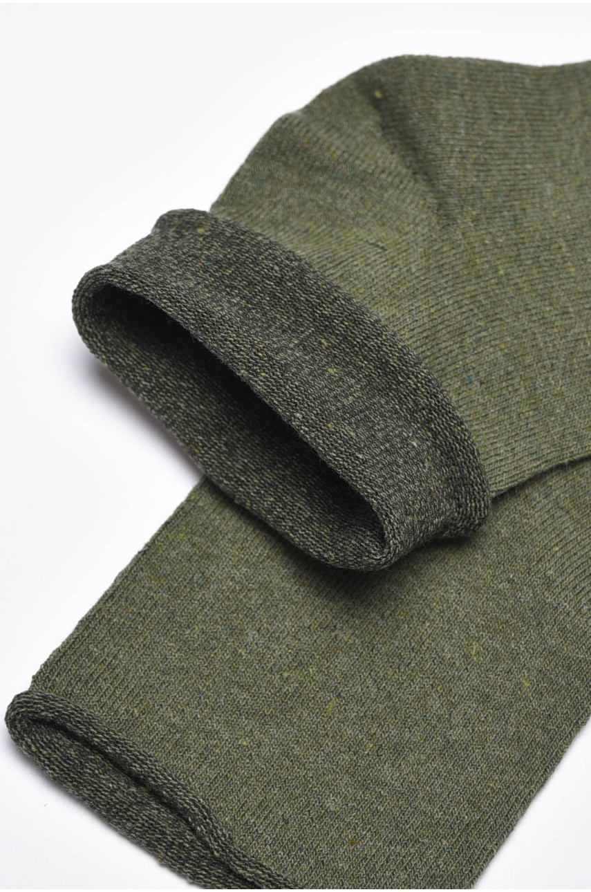 Шкарпетки жіночі медичні демісезонні зеленого кольору 198807 Шкарпетки жіночі медичні демісезонні зеленого кольору 198807