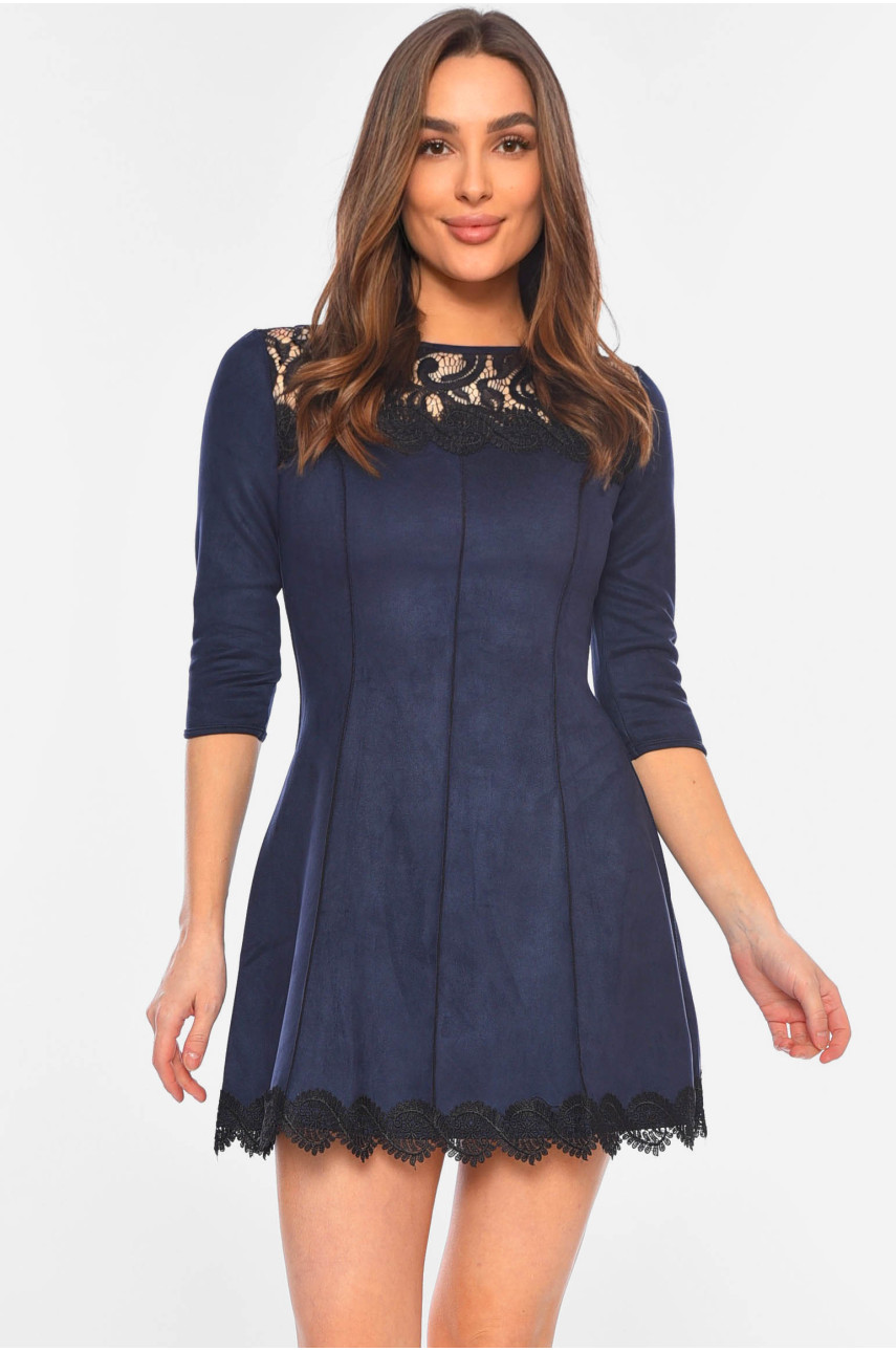 Платье женское синего цвета 006 198859