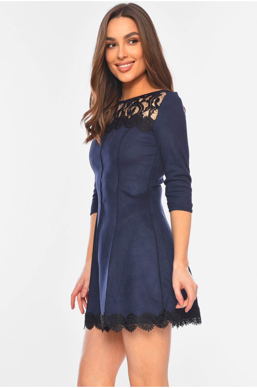 Платье женское синего цвета 006 198859