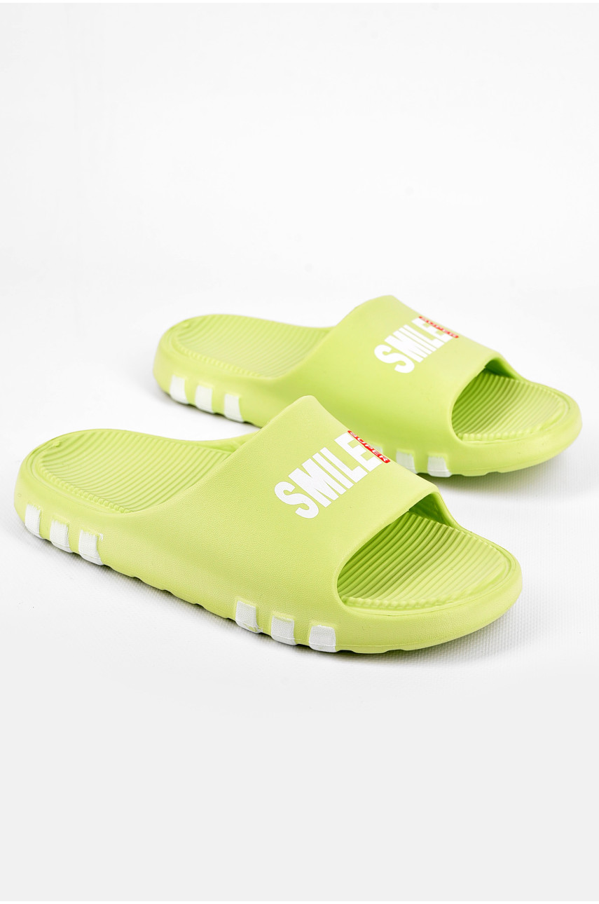 Шльопанці піна жіночі зеленого кольору DS-71 198890 Шльопанці піна жіночі зеленого кольору DS-71 198890