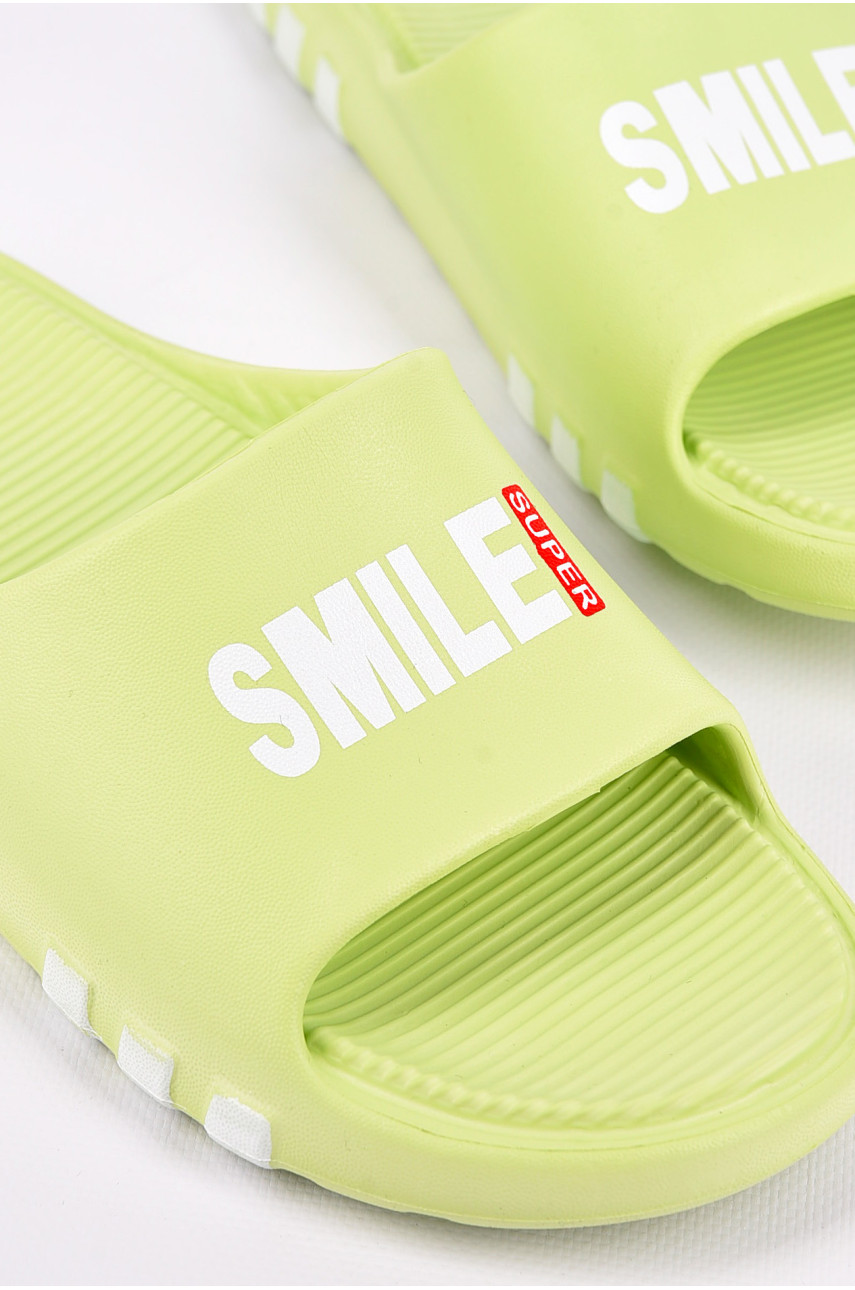 Шльопанці піна жіночі зеленого кольору DS-71 198890 Шльопанці піна жіночі зеленого кольору DS-71 198890
