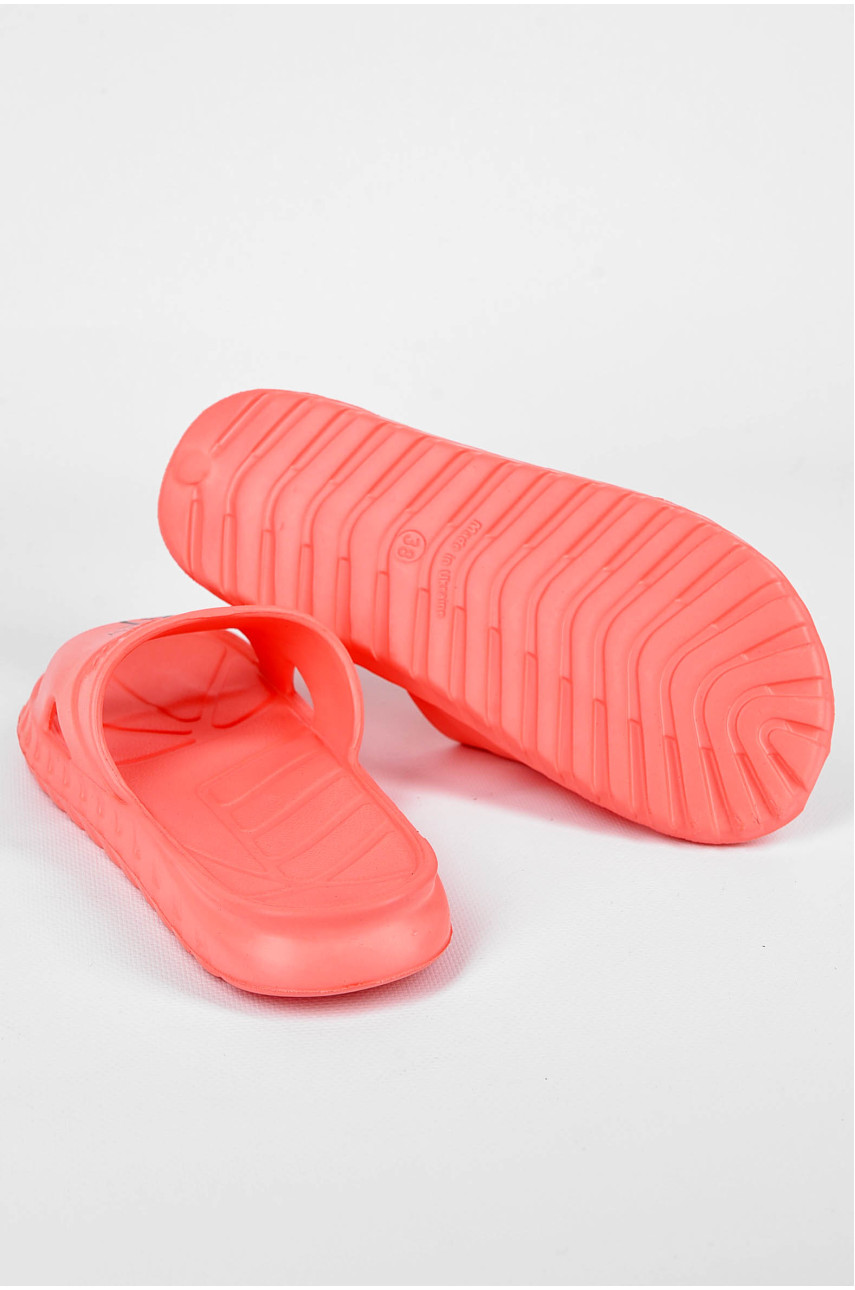 Шльопанці піна жіночі коралового кольору С-74 198914 Шльопанці піна жіночі коралового кольору С-74 198914