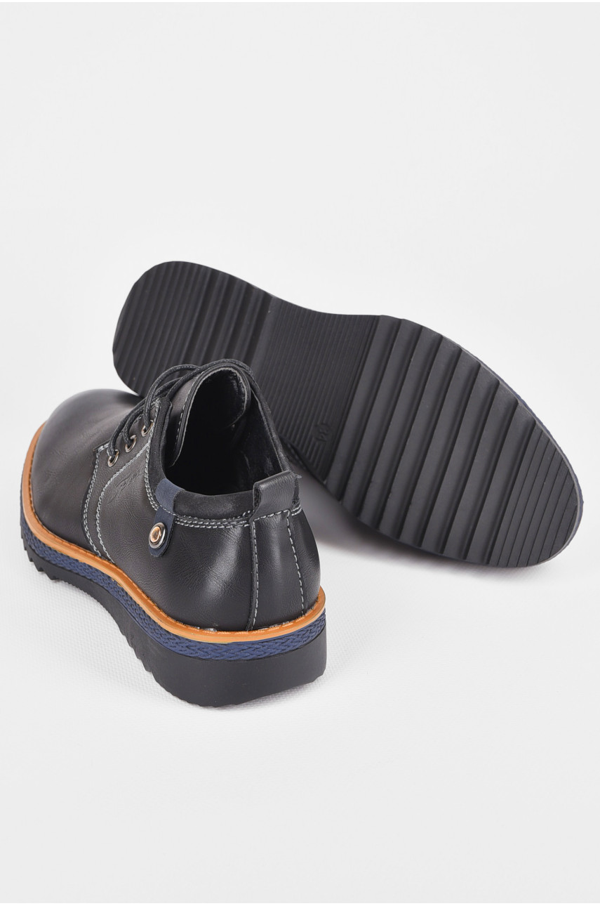 Туфлі дитячі для хлопчика чорного кольору С-6628 198928