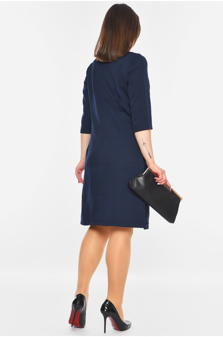 Сукня жіноча темно-синього кольору 017 198944