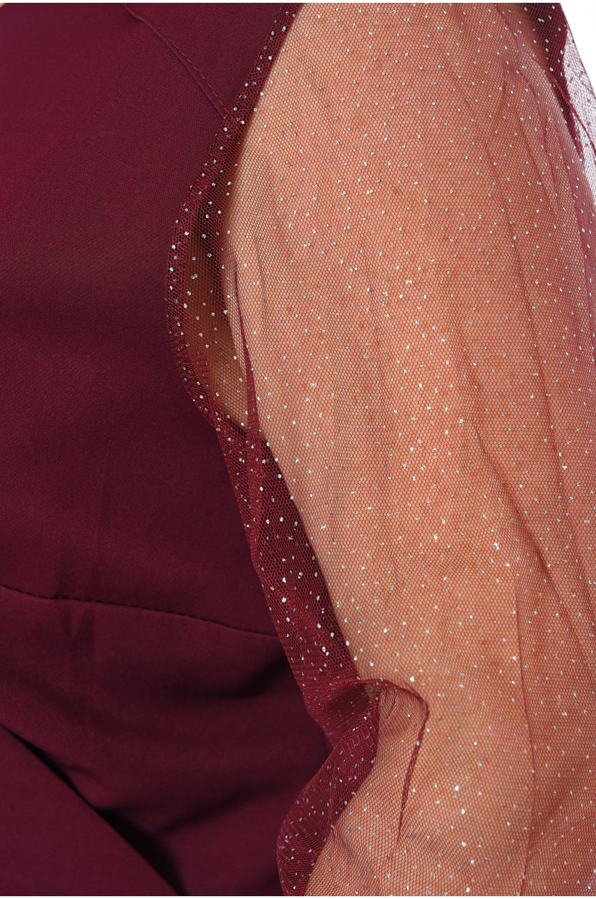 Платье женское полуботальное фиолетового цвета 145 198953 Платье женское полуботальное фиолетового цвета 145 198953