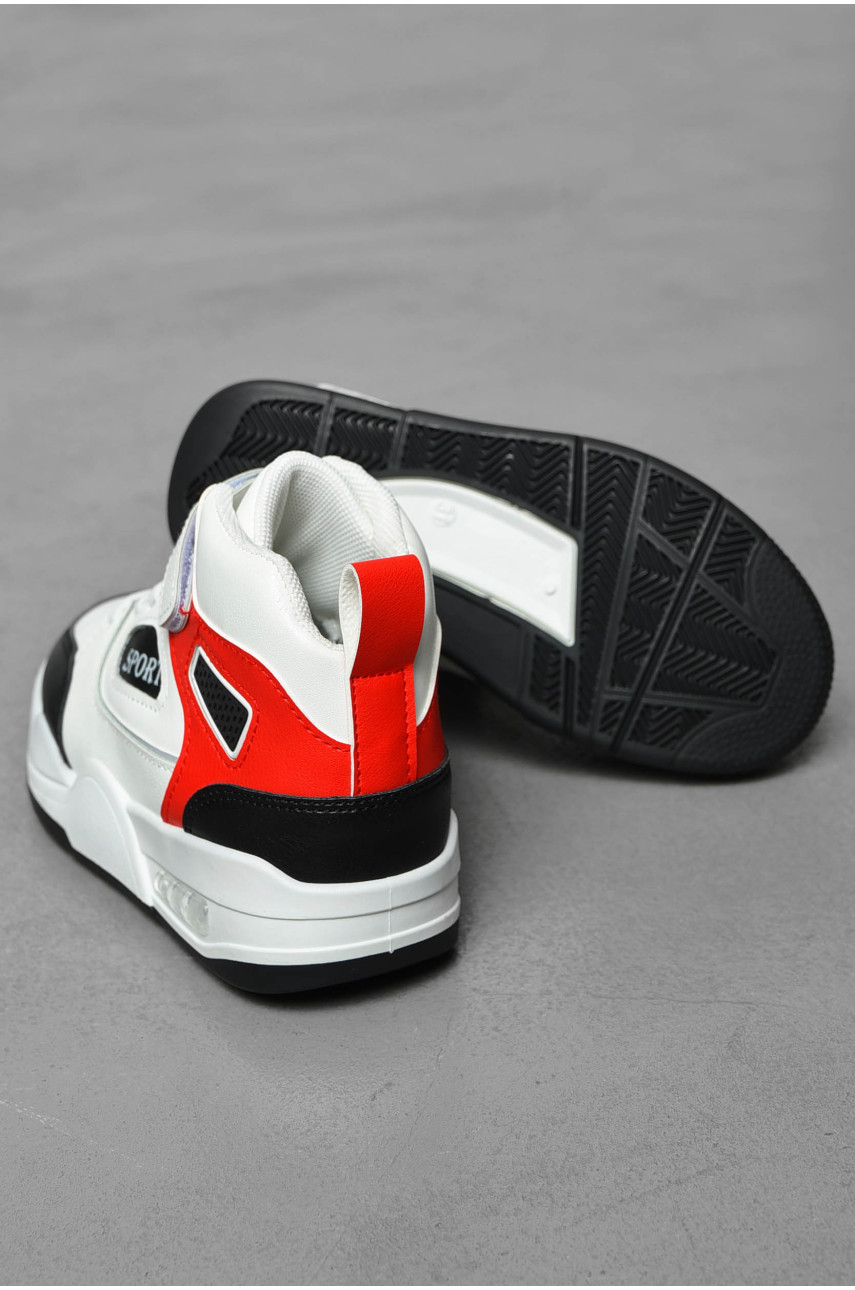 Кроссовки детские белого цвета А-L407-64 198991 Кроссовки детские белого цвета А-L407-64 198991