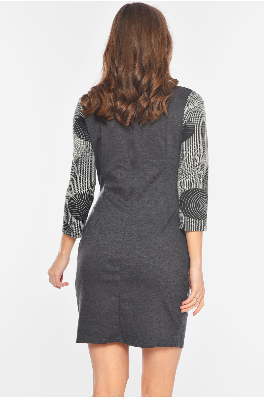 Сукня жіноча сірого кольору 1015 199083