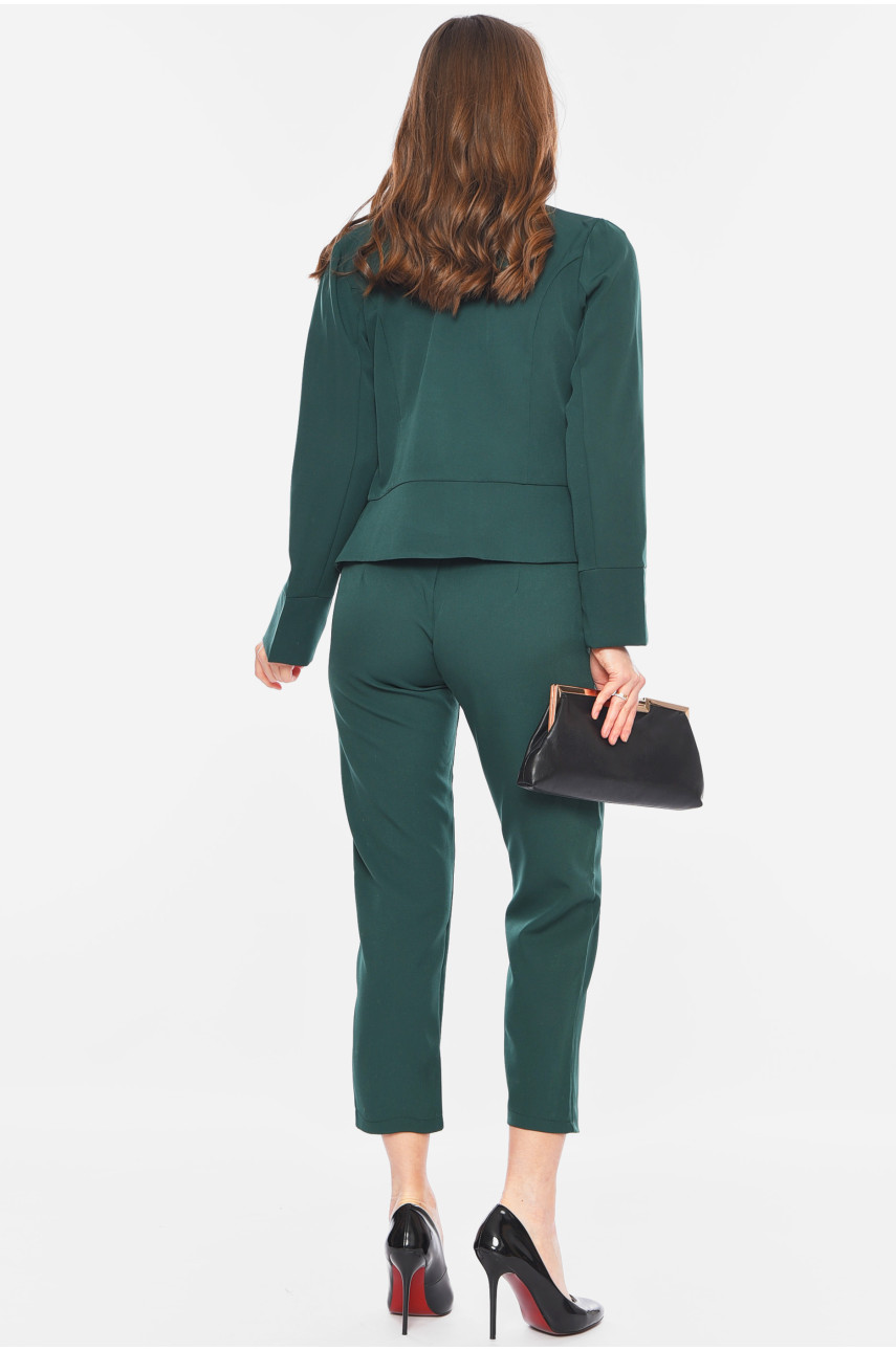 Костюм женский зеленого цвета 1033 199090