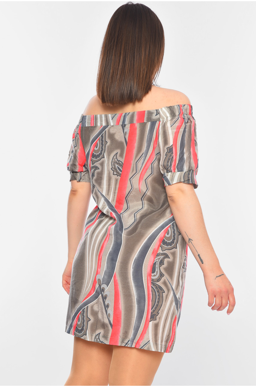 Сукня жіноча сірого кольору 1027 199105