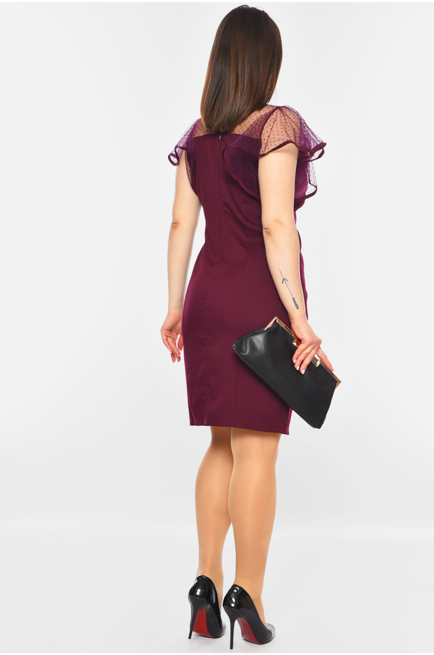 Сукня жіноча темно-фіолетового кольору 253 199119