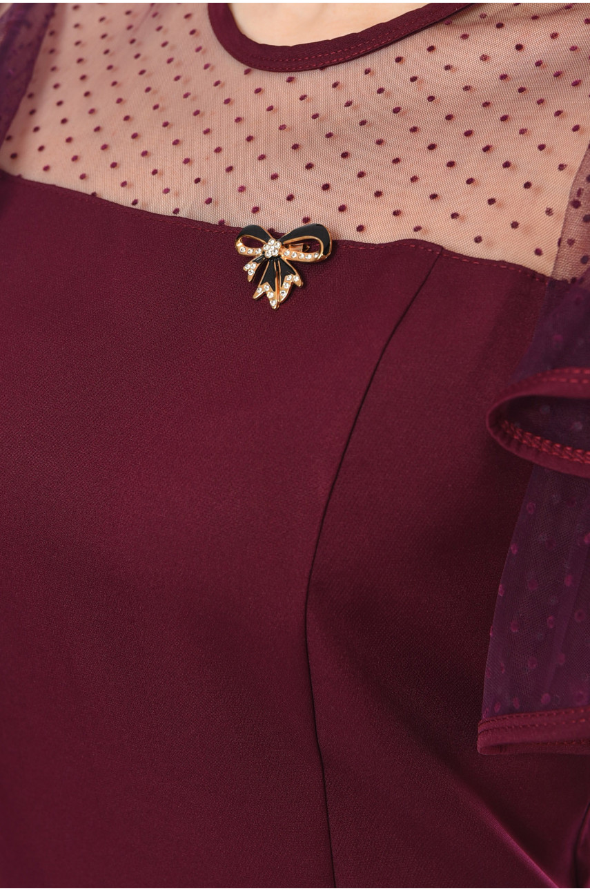 Сукня жіноча темно-фіолетового кольору 253 199119