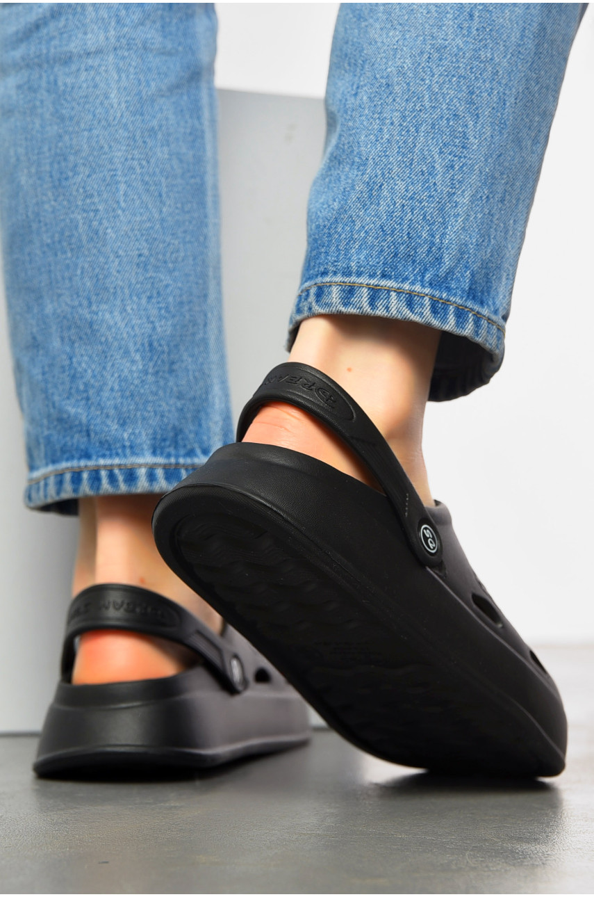 Крокси жіночі чорного кольору 8 199185