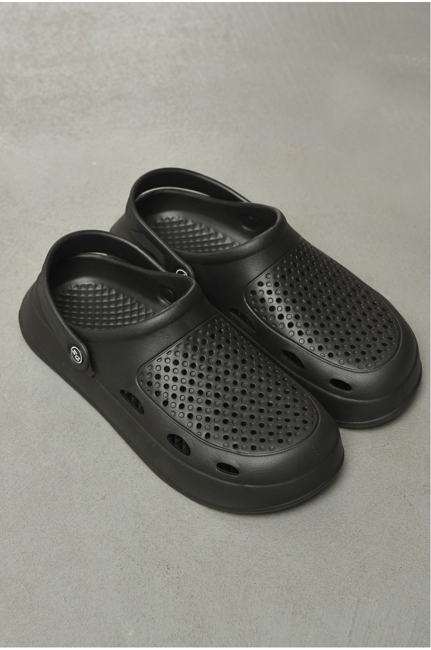 Крокси жіночі чорного кольору 8 199185