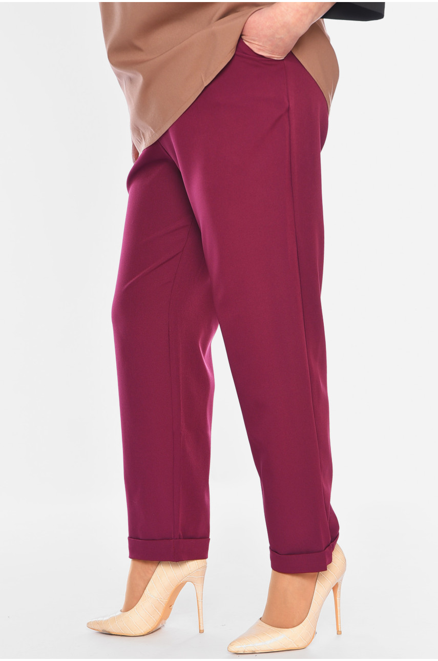 Штани жіночі фіолетового кольору 3040 199206 Штани жіночі фіолетового кольору 3040 199206