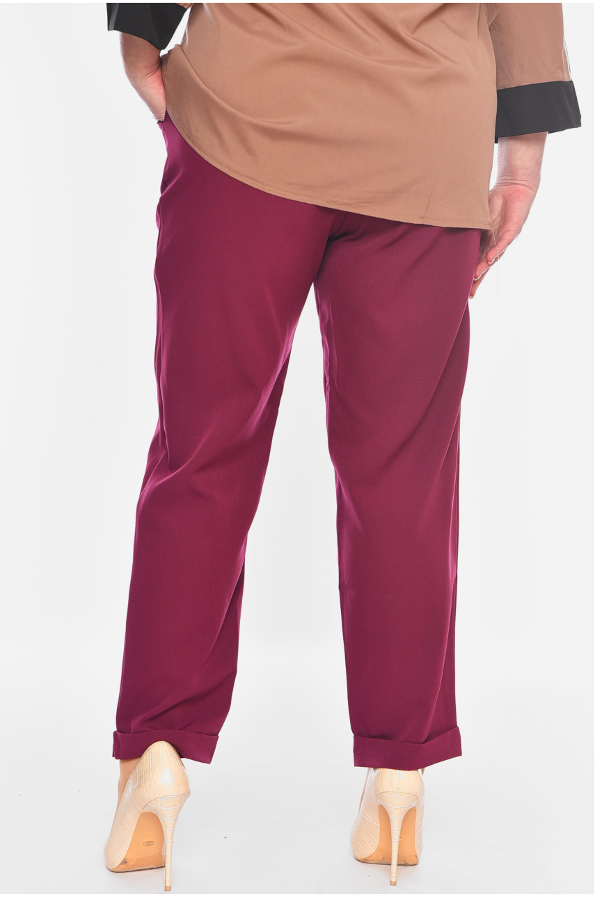 Штани жіночі фіолетового кольору 3040 199206 Штани жіночі фіолетового кольору 3040 199206
