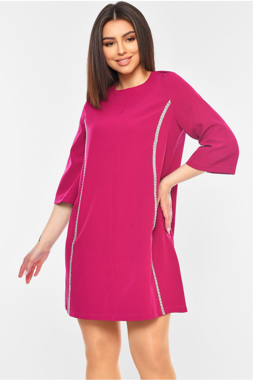 Сукня жіноча малинового кольору 901 199286