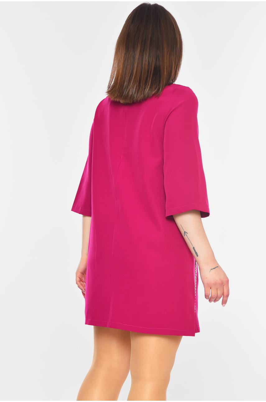 Сукня жіноча малинового кольору 901 199286