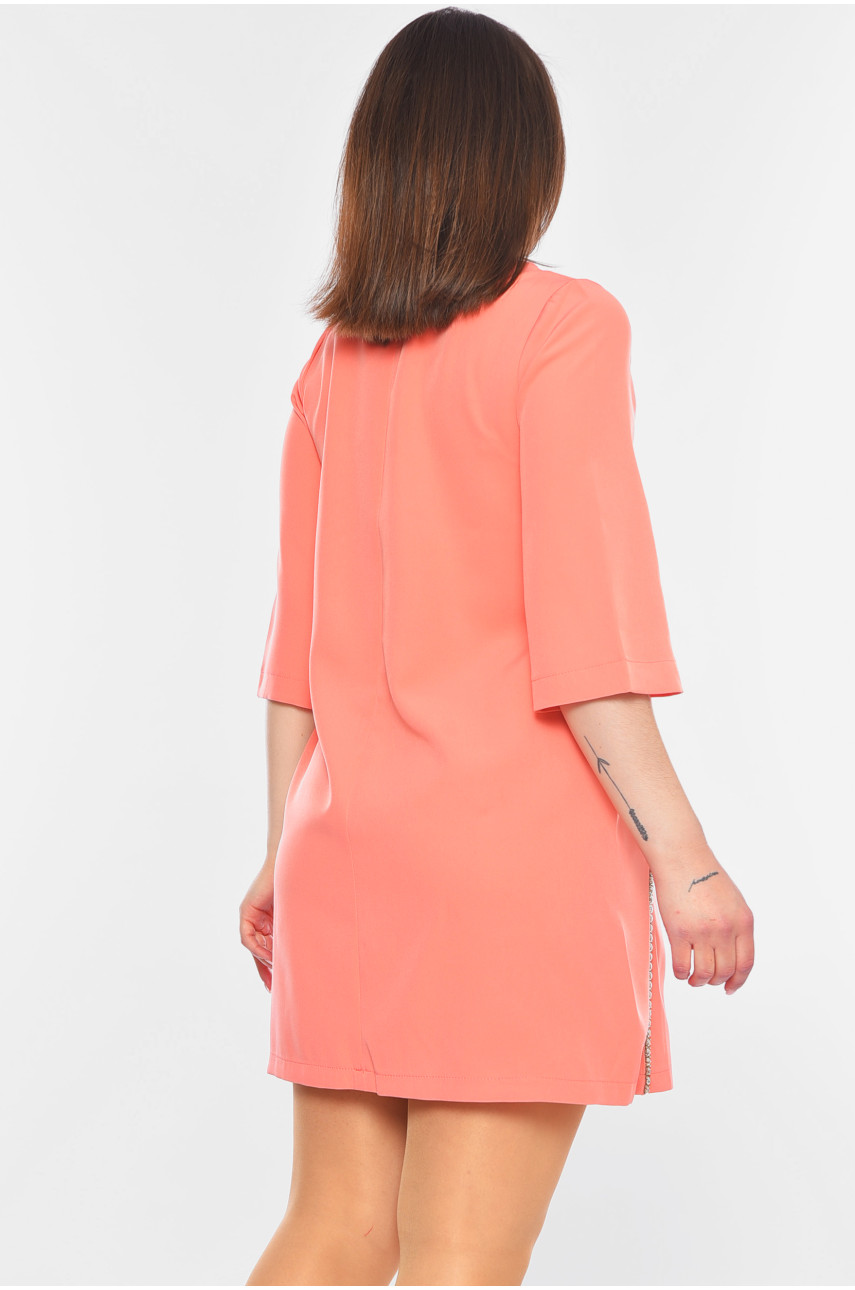 Сукня жіноча коралового кольору 901 199289