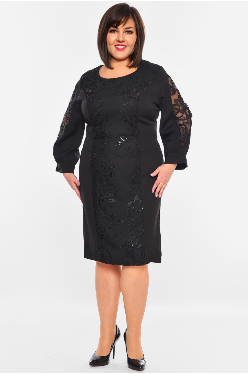 Сукня жіноча чорного кольору 1030 199292 Сукня жіноча чорного кольору 1030 199292