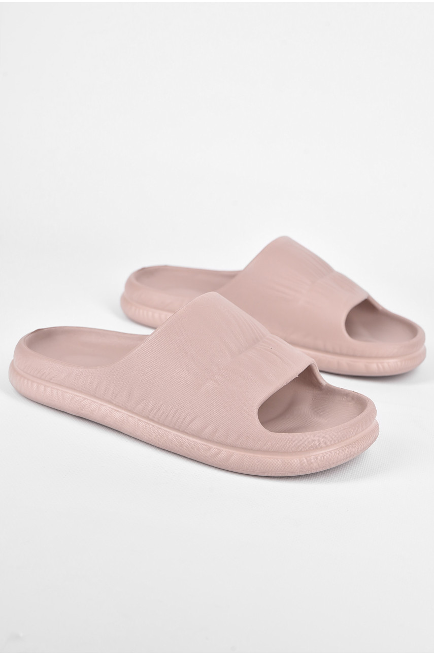 Шлепки пена женские цвета мокко С-101 199301 Шлепки пена женские цвета мокко С-101 199301