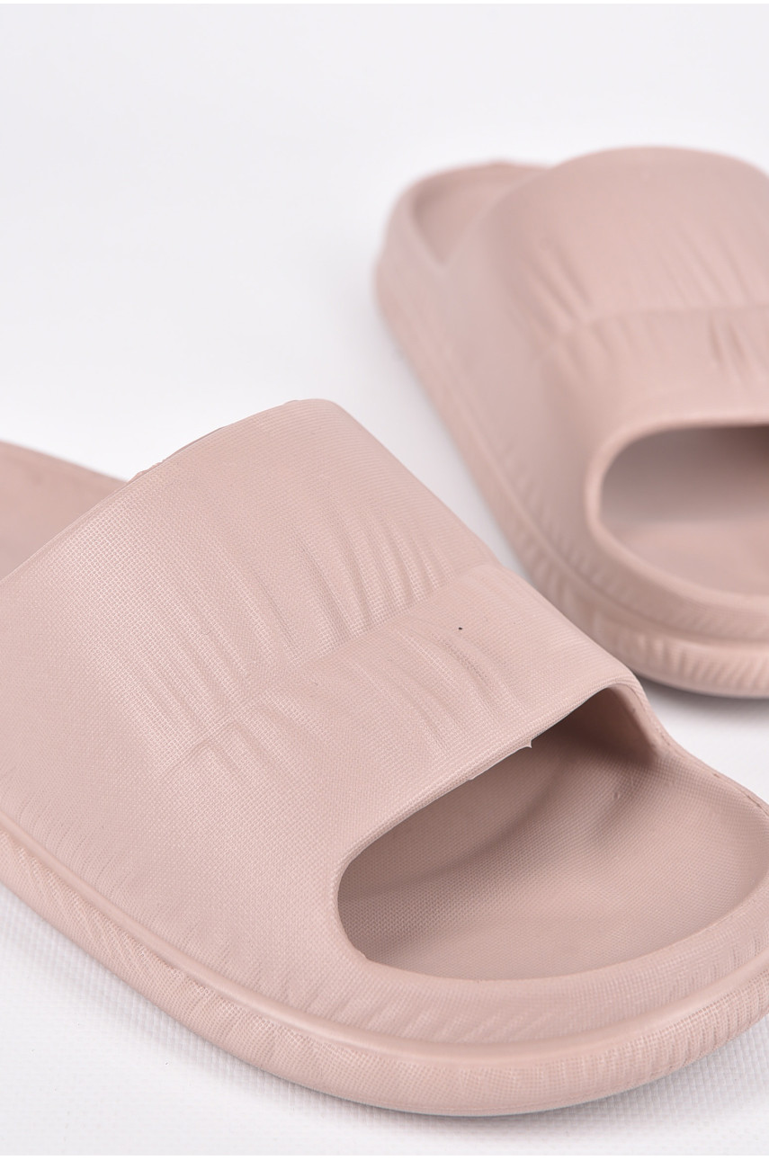 Шлепки пена женские цвета мокко С-101 199301 Шлепки пена женские цвета мокко С-101 199301