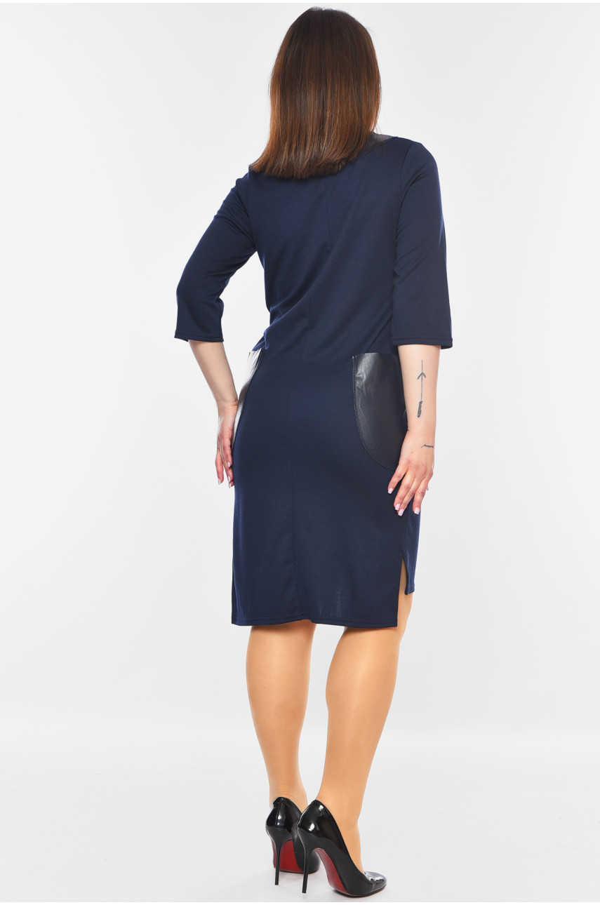 Сукня жіноча темно-синього кольору 500 199313 Сукня жіноча темно-синього кольору 500 199313