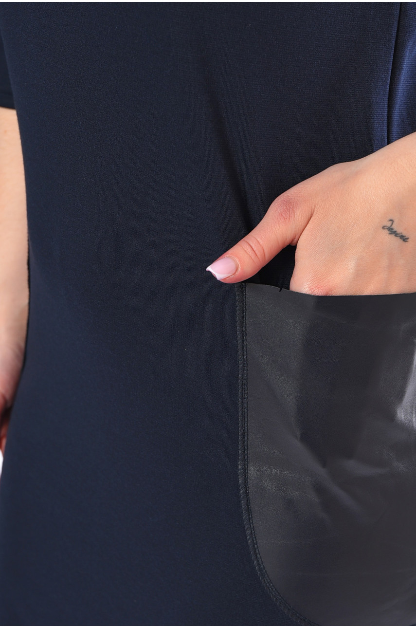 Сукня жіноча темно-синього кольору 500 199313 Сукня жіноча темно-синього кольору 500 199313