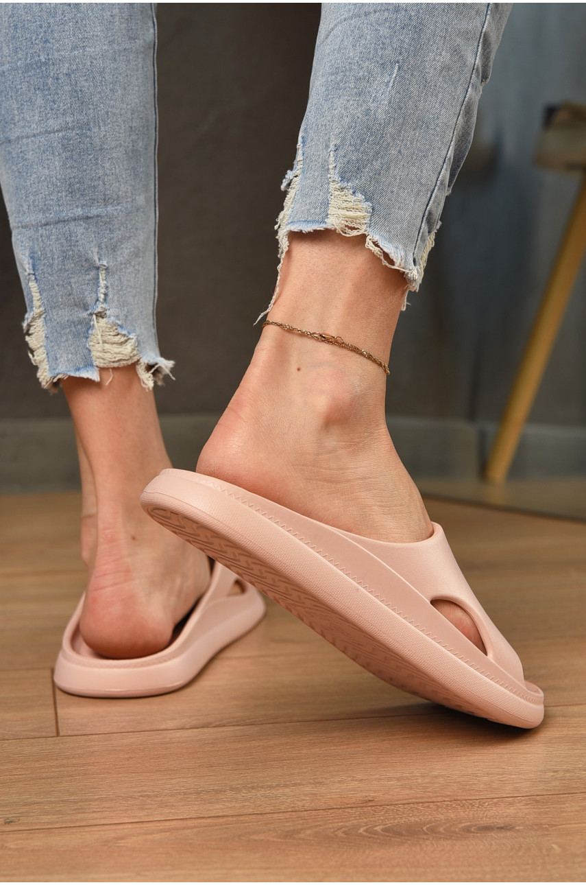 Шльопанці піна жіночі світло-рожевого кольору 510-013 199322 Шльопанці піна жіночі світло-рожевого кольору 510-013 199322