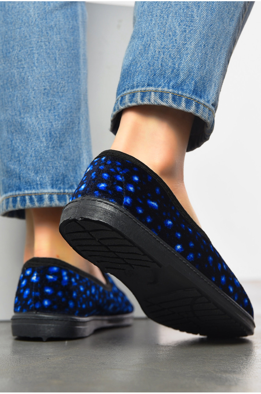 Капці жіночі синього кольору Киев Крок 199366