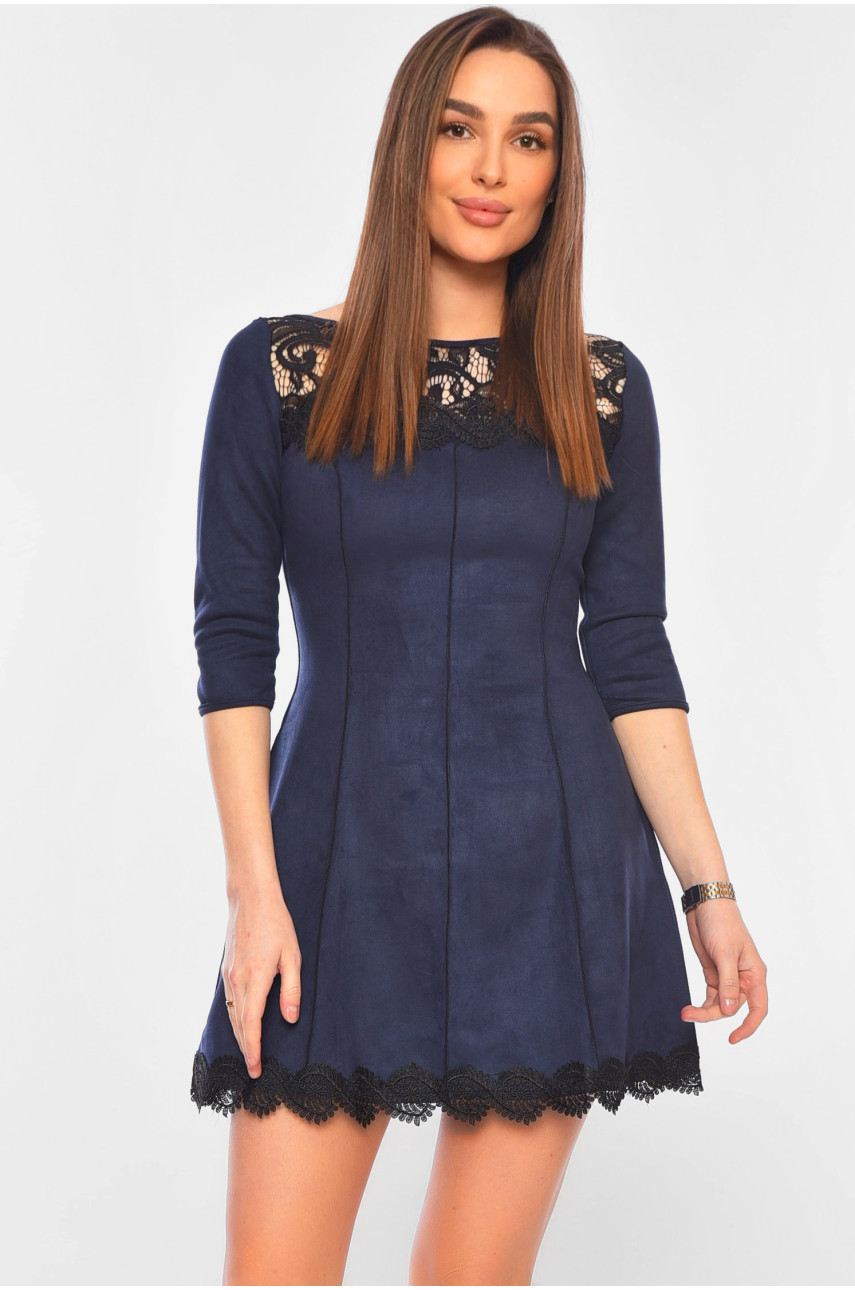 Сукня жіноча темно-синього кольору 0060 199376