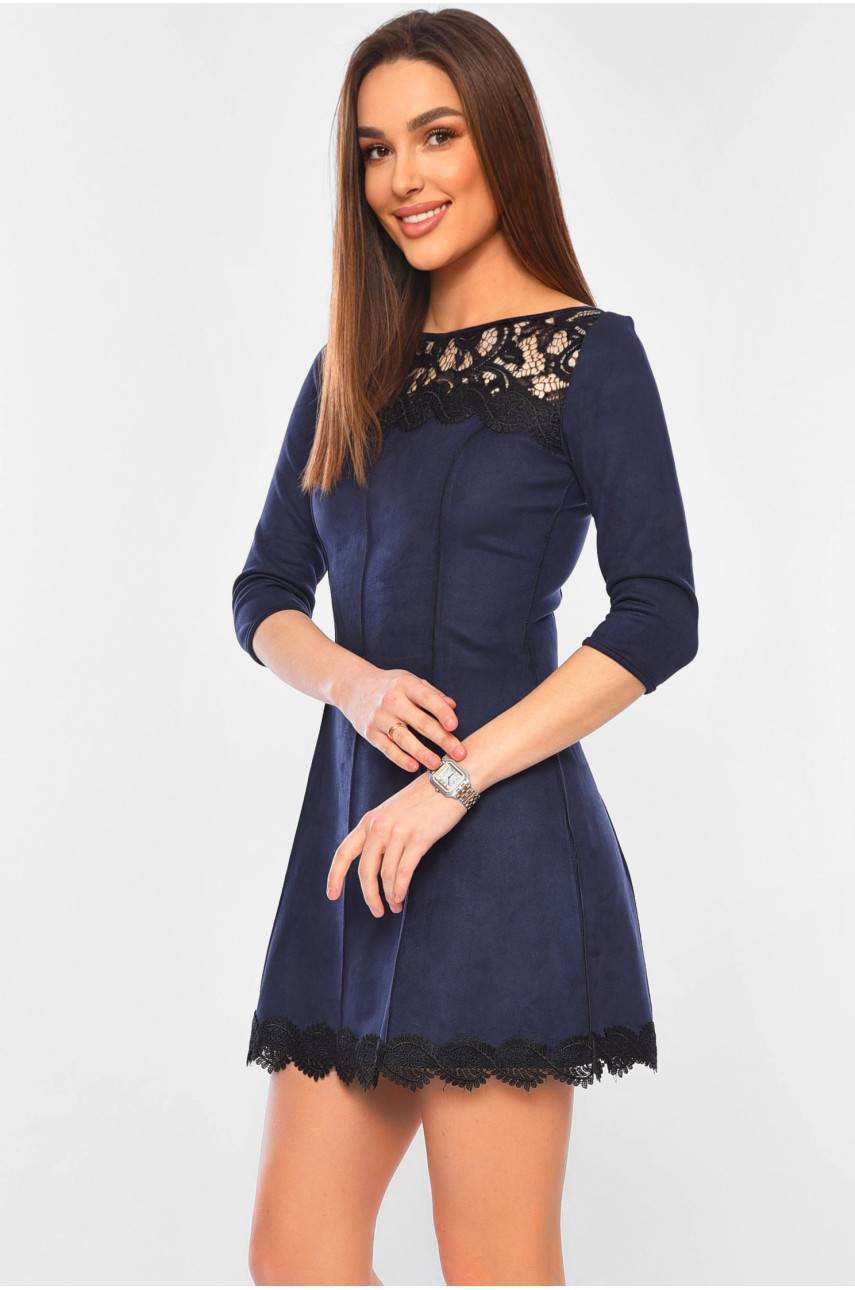Сукня жіноча темно-синього кольору 0060 199376