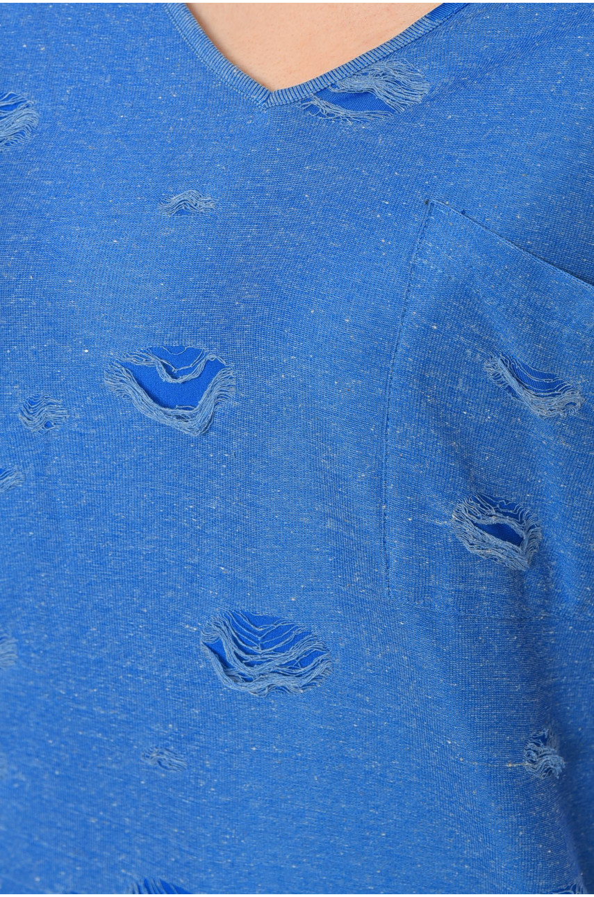 Кофта жіноча синього кольору 11235 199405