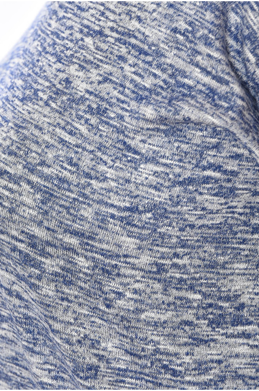 Жіноча кофта напівботальна синього кольору 11209 199407 Жіноча кофта напівботальна синього кольору 11209 199407