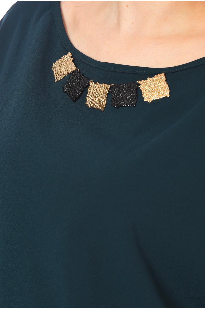 Сукня жіноча зеленого кольору 045 199414