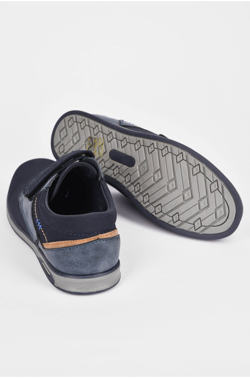Туфли детские для мальчика темно-синего цвета С-Т56-97-С 199419