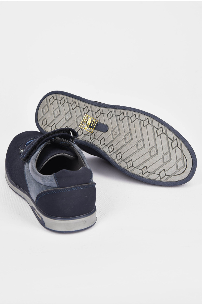 Туфли детские для мальчика темно-синего цвета С-Т56-95-С 199421