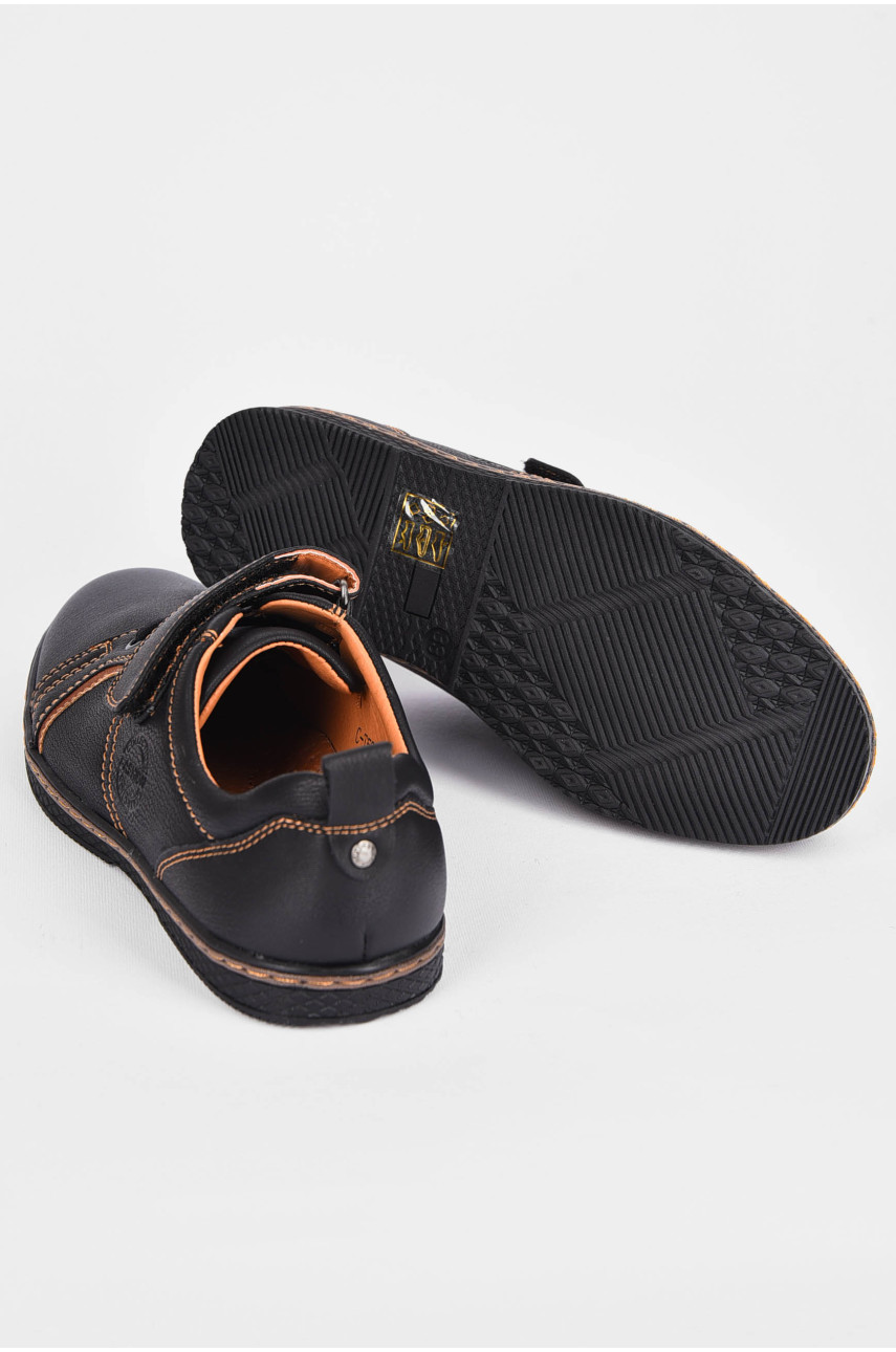 Туфли детские для мальчика черного цвета С-Т58-09-С 199425