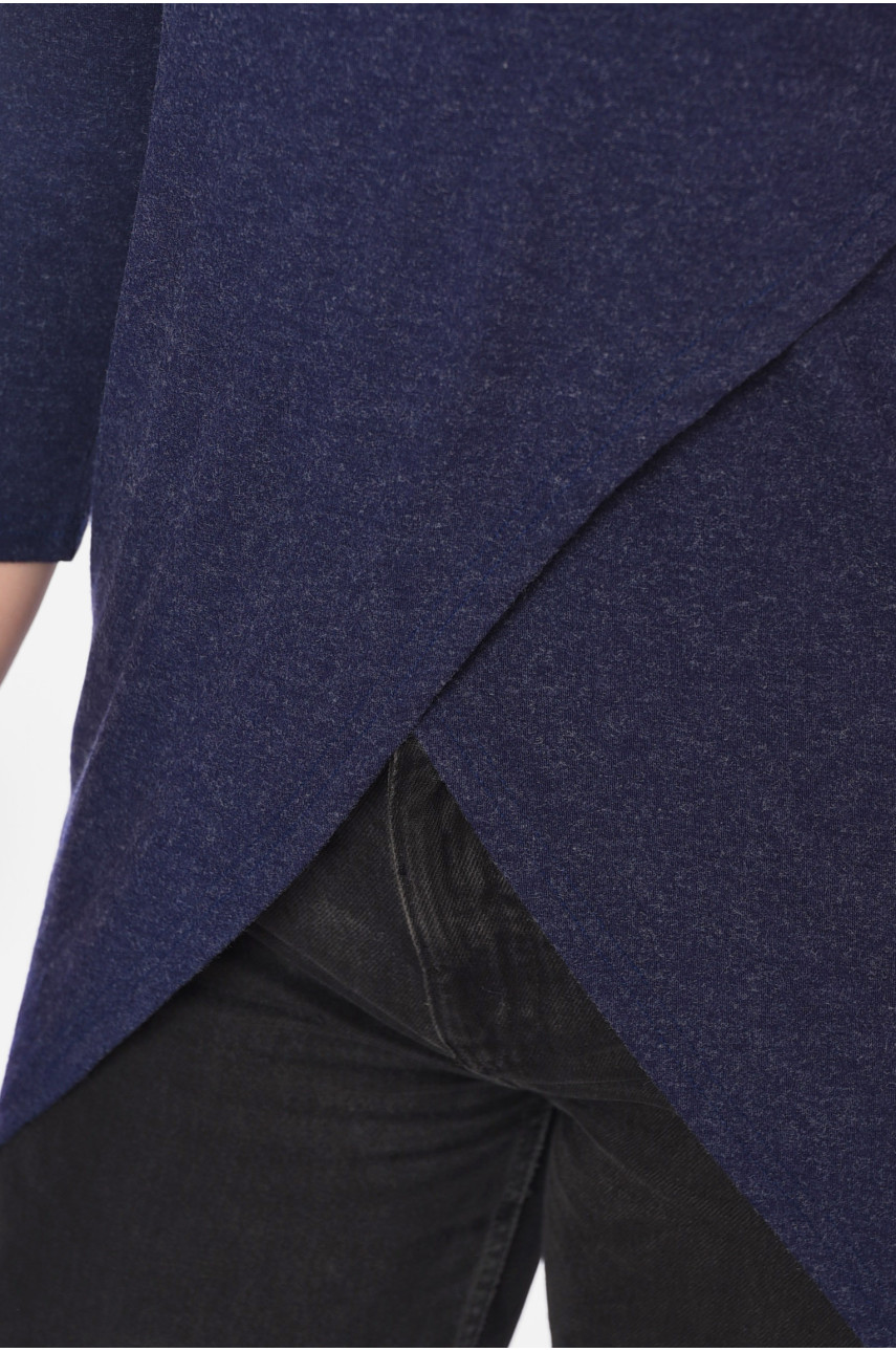 Туника женская темно-синего цвета 11207 199428 Туника женская темно-синего цвета 11207 199428